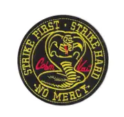 COBRA KAI Iron on / Sew on Patch Embroidered Badge Motif TV PT460
