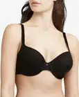 CHANTELLE Modern Flex Soft Plunge T-Shirt Bra 17A6 Black Size 34D