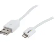 StarTech.com USBLT1MW White White Apple 8-pin Lightning Connector to USB Cable