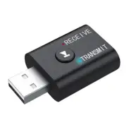 Bluetooth 5.0 Audio Transmitter Receiver 3.5mm AUX Jack RCA USB Dongle Stereo Wi