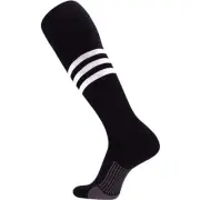 TCK Dugout Series Socks BLACK | WHITE LG