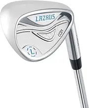 LAZRUS Premium Forged Golf Cavity Back Wedge Set Or Individual for Men - Milled Full Face 50 52 54 56 58 60 Degree Golf Wedges for More Spin