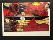 Deadpool Vs TaskMaster - Marvel Comic Book Mini Poster 7.5"x11"