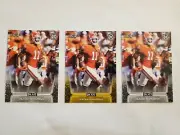 Isaiah Simmons (3) 2020 Leaf Draft GOLD and Base Football Card RC Lot