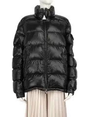 Black Maya Puffer Jacket