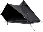 Camping Tent, Cotton Canvas Camping Pyramid Tent, Family Tent Double Layer Outdoor Tent, Perfect ?for Backpacking, Camping, Hiking, Bushcraft, Travel, Winter Camping