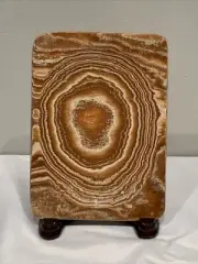 Natural Aragonite Stone Tray Trinket Dish Ashtray Incense Burning Soap Dish #4