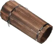 ULTECHNOVO Umbrella Stand Multi Functional Home Umbrella Holder for Entryway Beach Spacious Interior for Organized Storage Carbonized Wood Design Space Saving