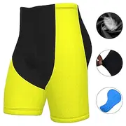 Men's Cycling Road Shorts Bike Shorts Cycling Padded Shorts Bike Shorts Pants Mountain Bike MTB Road Bike Cycling Sports Patchwork Fluorescent 3D Pad Cycling B