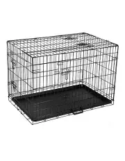 [i.Pet] Dog Cage Crate Kennel 3 Doors 36"