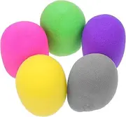 Uonlytech 10pcs Thickened Microphone Covers Premium Sponge Sleeves for Protection Against Moisture Dust and Dirt Easy to Install for Ktv Live Streaming and Recording