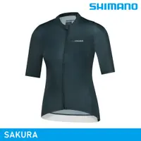 在飛比找蝦皮商城優惠-SHIMANO SAKURA 女性短袖車衣 / 深海藍 (女