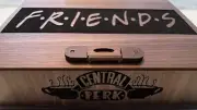 Hand Made Custom Friends Themed Wooden Keepsake Laser Etched Box