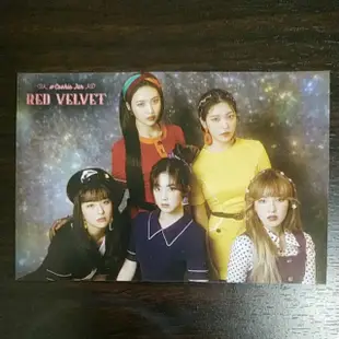 Red Velvet Cookie Jar 日專 日本專輯 特典明信片