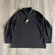 5.11 Tactical Men's Black SmartWeave Performance Long Sleeve Polo Shirt - S
