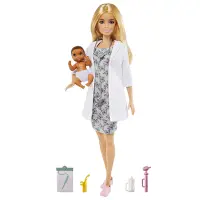 在飛比找Yahoo奇摩購物中心優惠-Barbie 芭比 - 芭比醫護職業遊戲組
