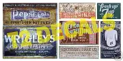 HO Scale Ghost Sign Decals #45 - Great for Weathering Buildings!