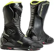 REBELHORN Trip ST Motorcycle Boots Hard Heels and Ankle Protection Ventilation Antibacterial Inserts Reflective Elements