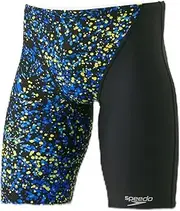 [Speedo] Speed Sea Dots Turns Jammer Competition Training Swimsuit Pink/Green