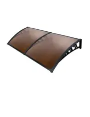 [Instahut] Window Door Awning Canopy 1mx2.4m in Brown