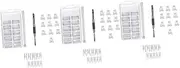 Beavorty Sets Nail Tools Kit Nail Art Clips Clips Tool for Professional Use Home Diy