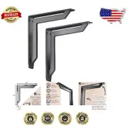 Lucca Heavy-Duty Decorative Corbels - 500 lb Capacity Mantel Supports, 2 Pack