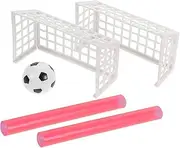 ERINGOGO Table Soccer Game for Kids 10pcs Soft Soccer Balls Mini Foosball Table Enhance Hand-Eye Coordination Ideal for Sports Parties