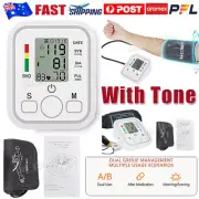 Digital Blood Pressure Monitor Upper Arm Automatic Machine Heart Rate Monitor