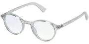 The Book Club So Rando TBC223051210 Men's Glasses Clear Size +1.00 - Private Health Rebate - Blue Light Block Available