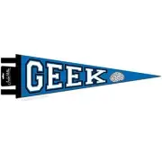 Archie McPhee Geek Pennant