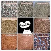 Decorative Stones Succulent Cactus Gritty Mix RAINBOW Stone CLAY BALL 1kg/4kg