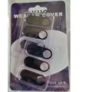 Webcam Cover Slide, 6-Pack Ultra Thin Camera Cover Slide Camera Blocker