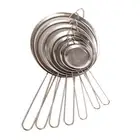 Kitchen Stainless Steel Wire Fine Mesh Strainer Flour Colander Sifter Sieve ZJ