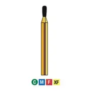 G/237-012 | Reusable Gold Diamond Burs. Pear Shaped