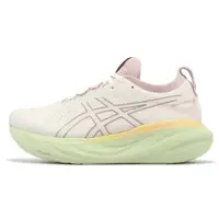 在飛比找蝦皮商城優惠-Asics 慢跑鞋 GEL-Nimbus 25 奶油白 綠 