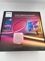 Philips Hue Play Gradient Lightstrip for PC with Hue Bridge for 32-34" Monitors