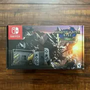 Nintendo Switch Monster Hunter Rise Console W/Game Deluxe Edition