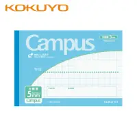 在飛比找momo購物網優惠-【KOKUYO】Campus橫向筆記本B6方格(藍)