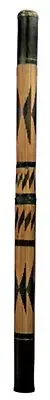 Didgeridoo Bamboo geschnitzt 47" long