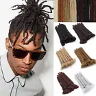 6 Inches Dread Dreadlocks Twist Crocheet Braids Hair Extension Hairpcies Men B2