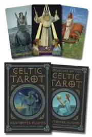 CELTIC TAROT KIT Deck Card Book Set pagan wicca witch fortune oracle cards