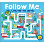 羊耳朵書店*迷宮書/手指迷宮環遊世界篇MAZE BOOK: FOLLOW ME AROUND THE WORLD 現貨1