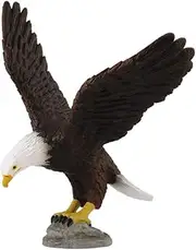 CollectA Wildlife American Bald Eagle Toy Figure - Authentic Hand Painted Model