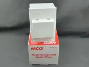 MCG Metal Clad Garage Unit with 63A RCD and 6A 16A MCB MGU63616