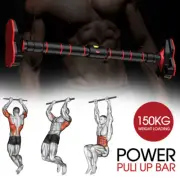 Heavy Duty Door Pull Up Bar 76–100cm – 150kg Max, Home Gym Chin Up Station