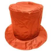 Child Shiny Orange Top Hat ~ FUN HALLOWEEN, COSTUME, NEW YEAR'S, BIRTHDAY, PARTY
