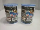 (2) 2-PACKS Intex 29001E PureSpa S1 Easy Set~Spa Filter Replacement Cartridges