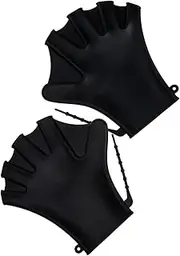 iplusmile Silicone Swim Paddles Swimming Webbed Gloves Water Gloves for Women Swimming Fins for Diving