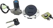 Ignition Switch for Suzuki for GSF 250 400 for Bandit for GSX 600 750 Motorcycle Ignition Switch Fuel Gas Tank Cap Cover Seat Lock Key Set Motorcycle Ignition Switch Lock