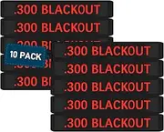 [ELVO] 10 Pack Magazine Marking Band 5.56 NATO, .300 Blackout, 7.62 x 39 mm Magazine Bands for Accessories